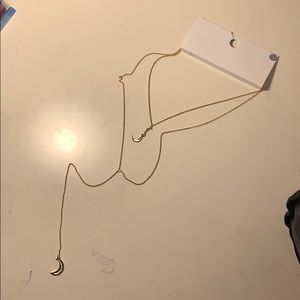 Forever 21 Moon Necklace